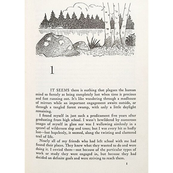 1952 Nature I Loved Bill Geagan Signed Illustrated Maine Woods 1st HC DJ E60 - Picture 6 of 9